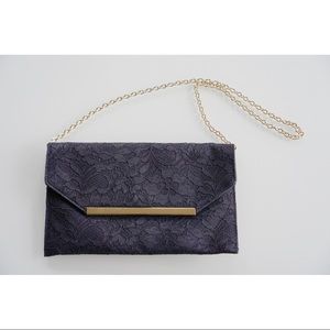 The Limited Lace Navy Envelope Purse